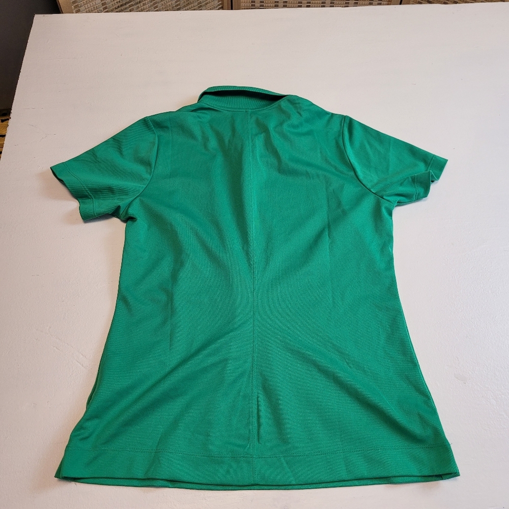 Nike Women's Emerald Green Polo Shirt - Picture 3 of 6